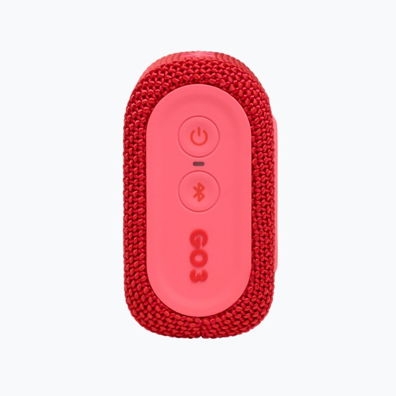 JBL GO 3 mobile speaker red JBLGO3RED 9