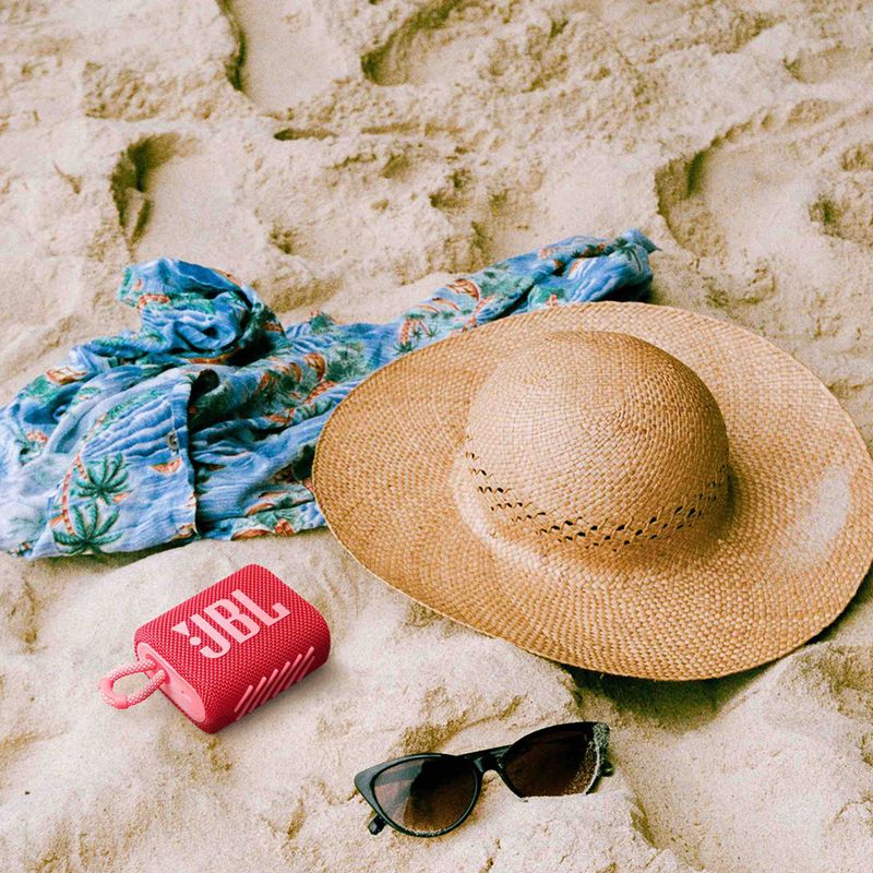 JBL GO 3 mobile speaker red JBLGO3RED 11