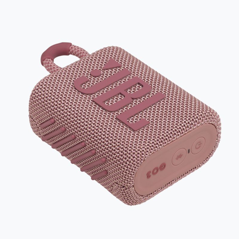 JBL GO 3 mobile speaker pink JBLGO3PINK 3