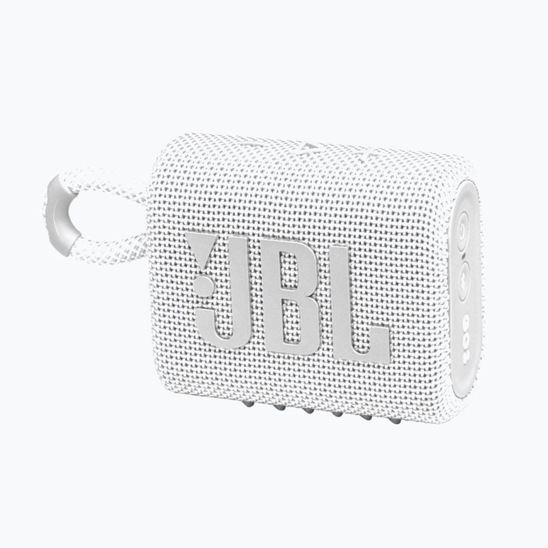 JBL GO 3 mobile speaker white JBLGO3WHT