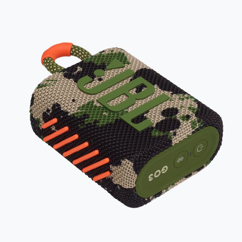 JBL GO 3 mobile speaker green JBLGO3SQUAD 5
