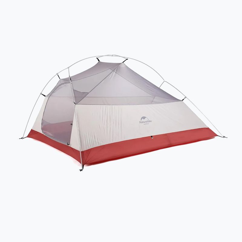 Naturehike Updated Cloud Up 3 person trekking tent light grey/red 3