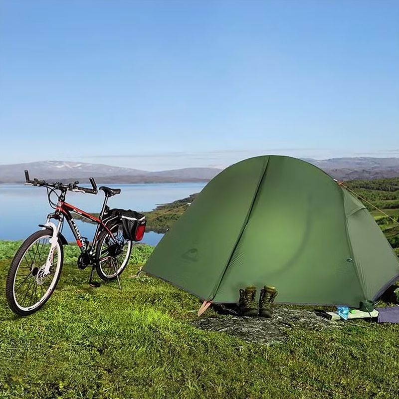Naturehike Cycling Ultralight forest green 1-person trekking tent 4