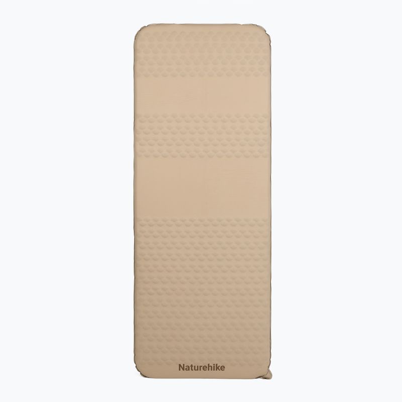 Self-inflating mat Naturehike Featherbone Single Large Wide brown 2