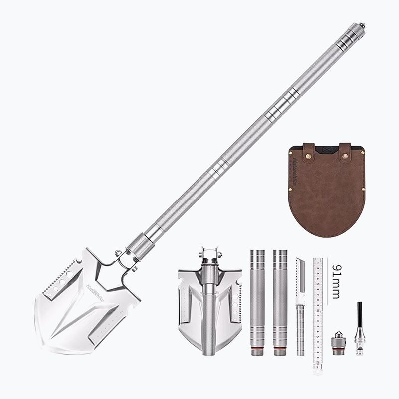 Multifunctional entrenching tool Naturehike NH20GJ002 silver 3