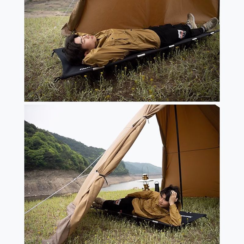 Camp bed Naturehike XJC04 black 4