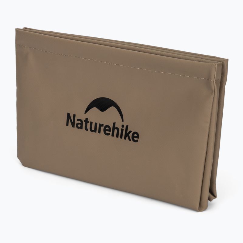 Travel sink Naturehike Składany Square Bucket 13 light brown 4