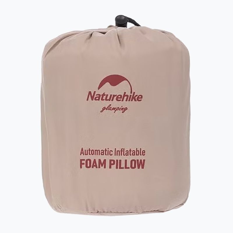 Naturehike 3D Comfortable apricot travel pillow 5