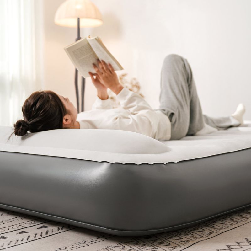 Inflatable mattress Naturehike Chenjing with Pillow Double grey 10