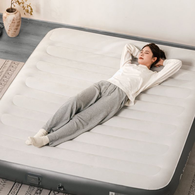 Inflatable mattress Naturehike Chenjing with Pillow Triple grey 5