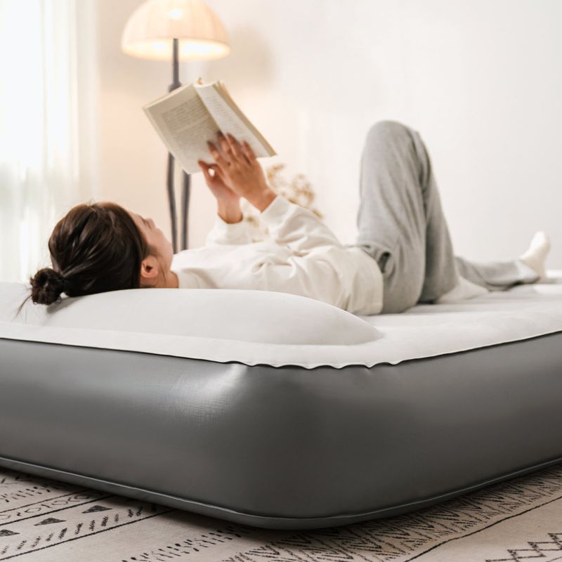 Inflatable mattress Naturehike Chenjing with Pillow Triple grey 6