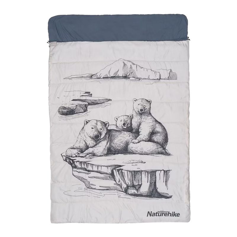 Double sleeping bag Naturehike polar bear 7