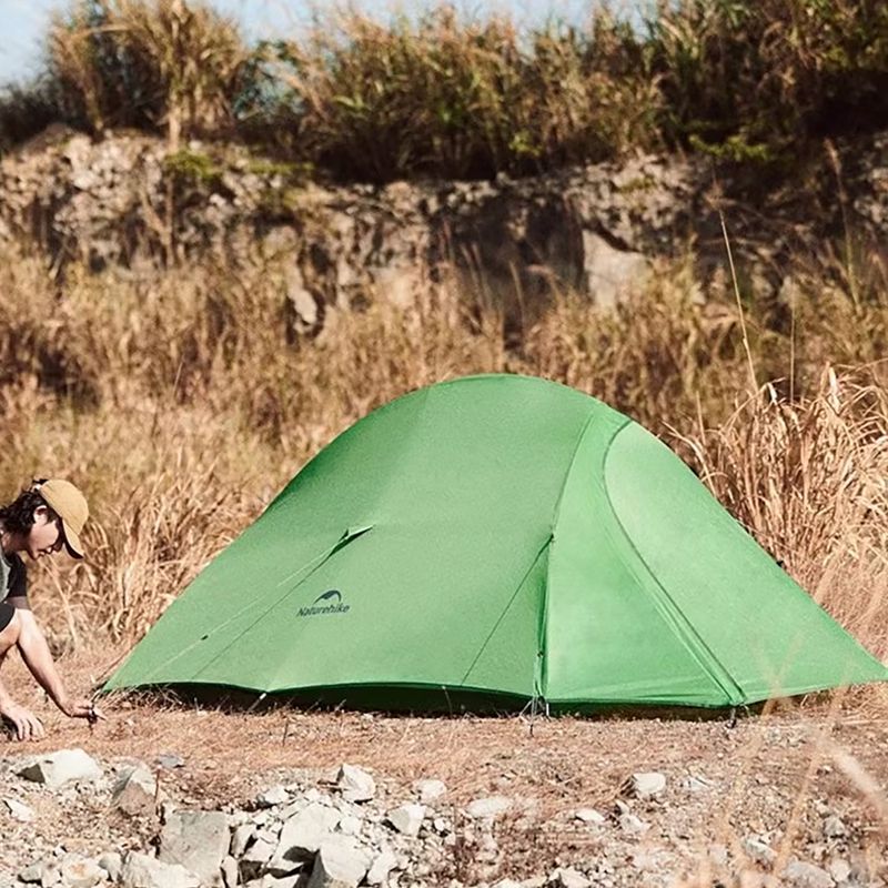 2-person trekking tent Naturehike Cloud Up 2 Base 210T bud green 5