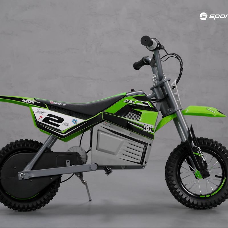 Razor SX350 Dirt Rocket McGrath green children's electric motorbike 15173834 9