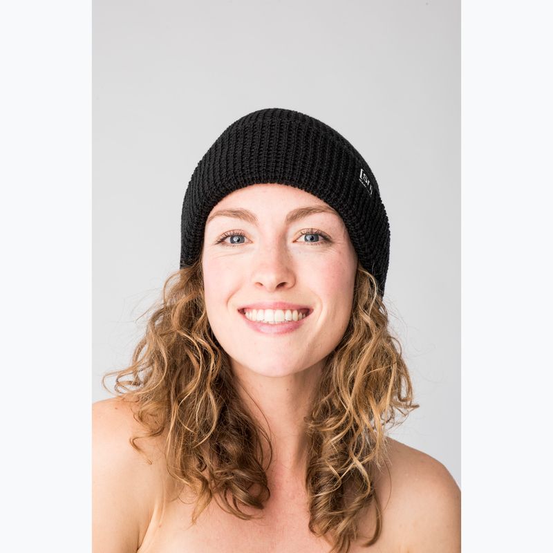 Winter hat super.natural City Beanie jet black 3