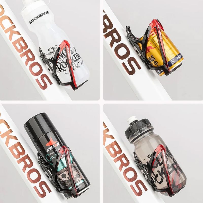 Bottle cage Rockbros 31210007 Water Bottle Holder black/red 7