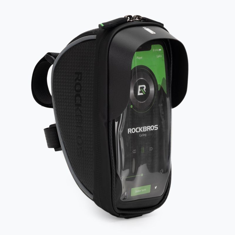 Bike frame bag Rockbros 010-4BK Bike Front Bag black 2
