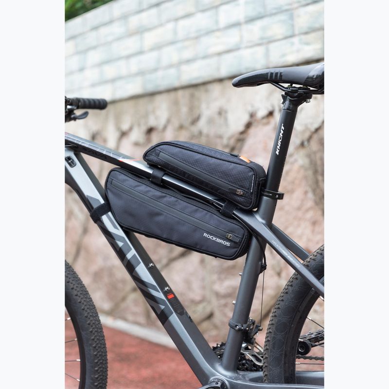 Bike frame bag Rockbros 043 Bike Tube Bag 3 l black 4