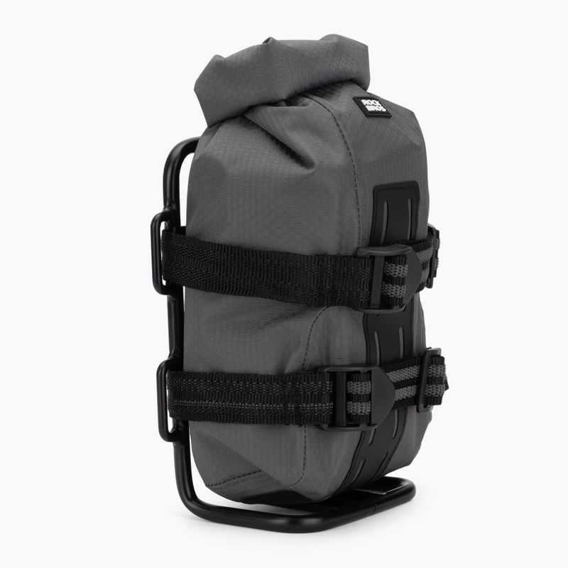 Bag and bicycle fork bag Rockbros Front Fork Rack+Fork Bag grey/black 2