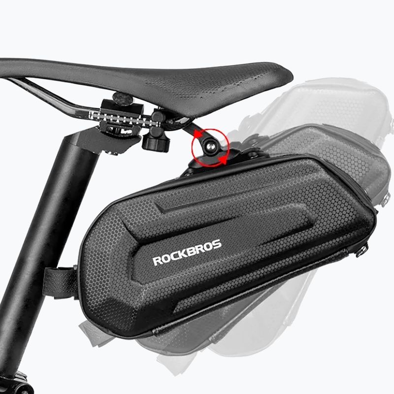 Bike underseat bag Rockbros B69 Bike Saddle Bag black 4