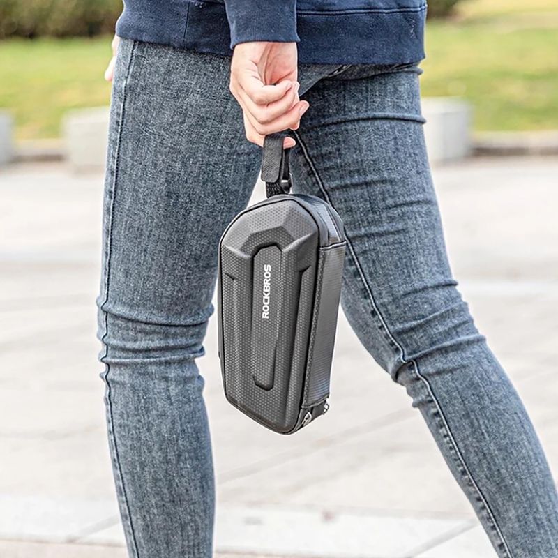 Bike underseat bag Rockbros B69 Bike Saddle Bag black 8