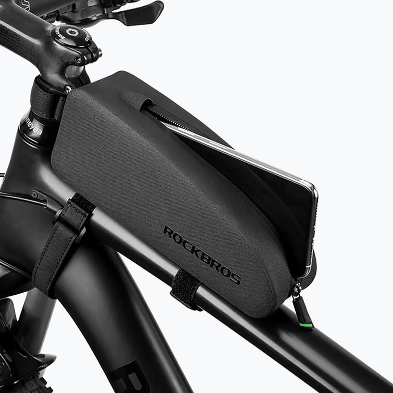 Bike frame bag Rockbros AS-019-1 Bike Tube Bag L black 7