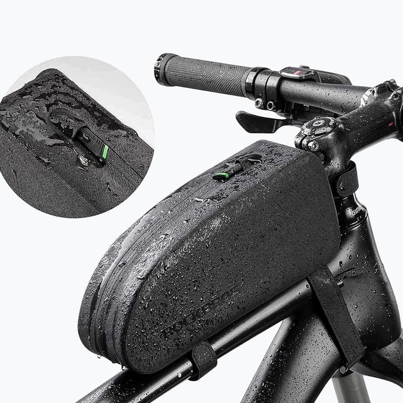 Bike frame bag Rockbros AS-019-1 Bike Tube Bag L black 8