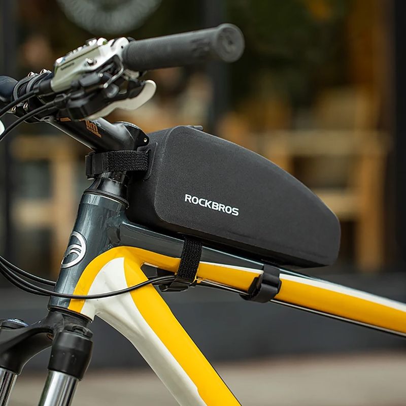 Bike frame bag Rockbros AS-019-1 Bike Tube Bag L black 11