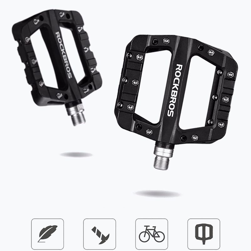 Bike pedals Rockbros 2017-12C black 2
