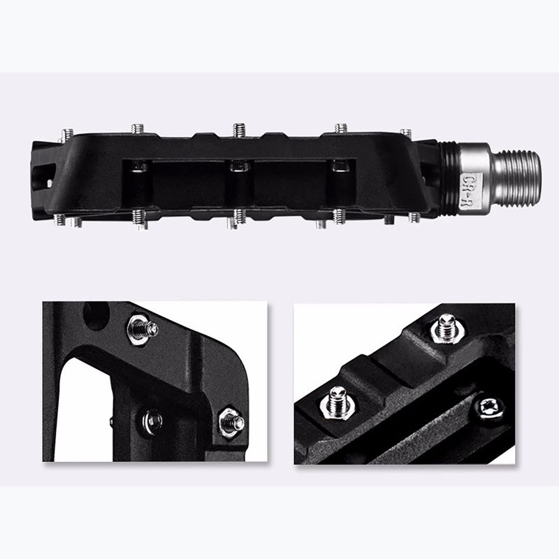 Bike pedals Rockbros 2017-12C black 6
