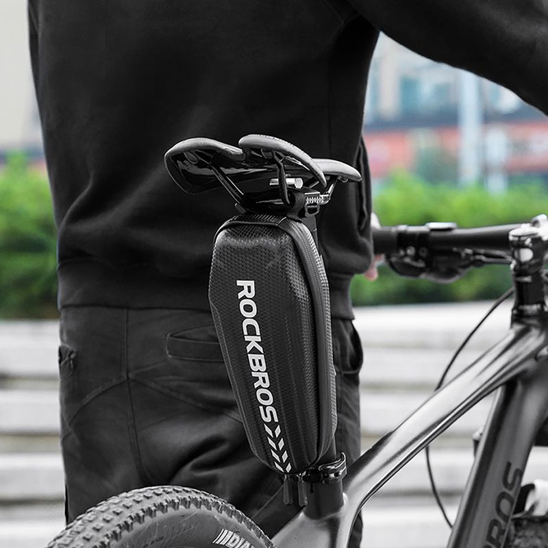 Bike frame bag Rockbros B61 Bike Tube Bag L black 2