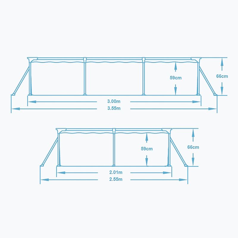 Bestway Steel Pro Pool 300 cm blue 5