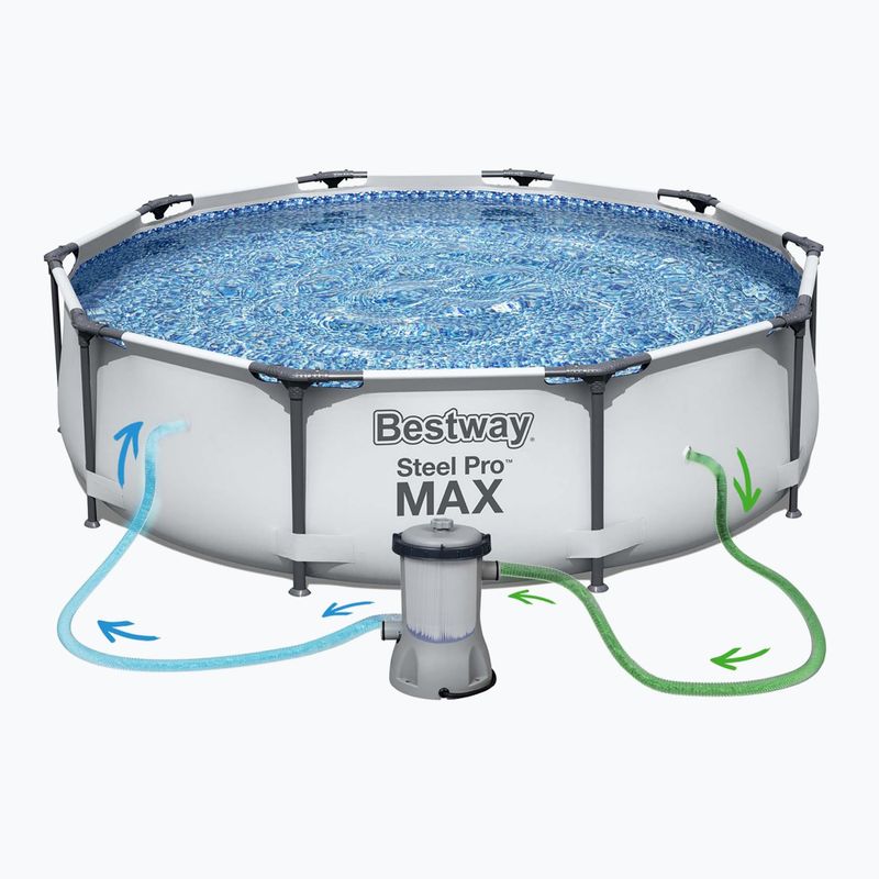 Bestway Steel Pro Max Pool Set 305 x 76 cm grey 4