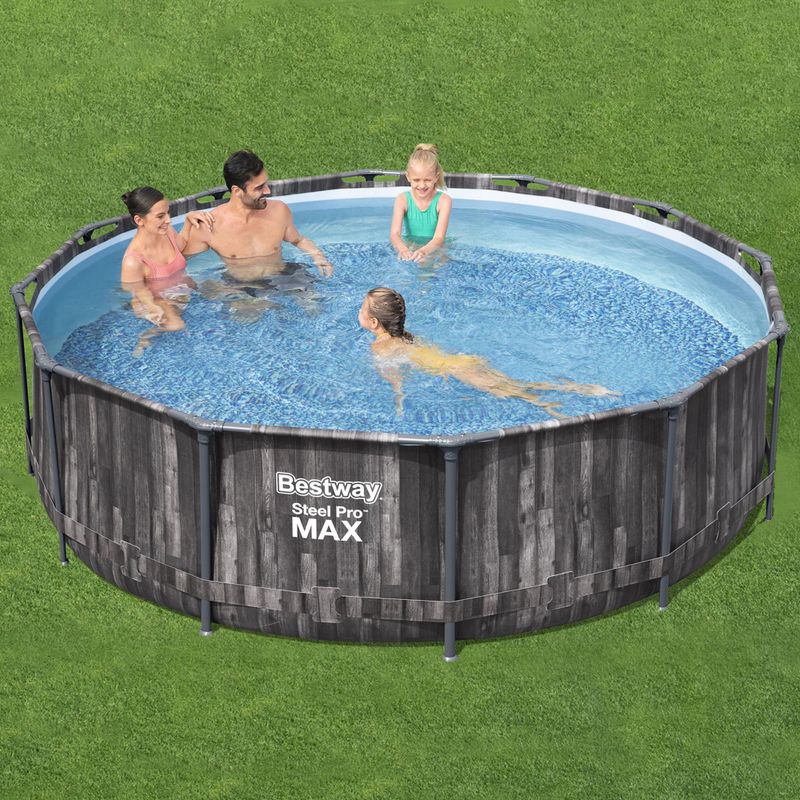 Bestway 366 cm Steel Pro Max 5614X rack-mounted swimming pool 3