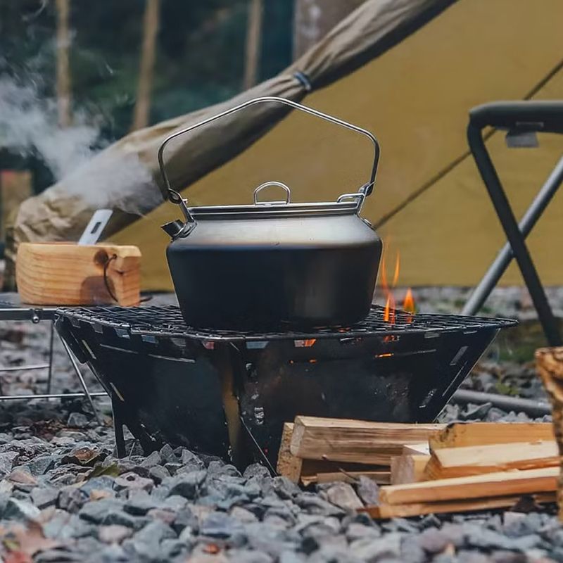 Travel kettle Fire-Maple Frost Aluminium black 2