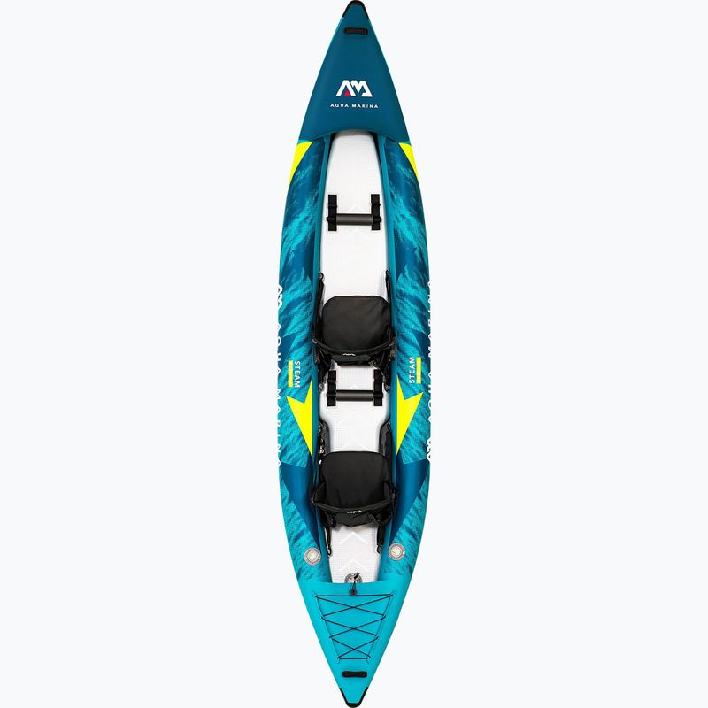 Aqua Marina Versatile/ Whitewater Kayak blue Steam-412 2-person inflatable kayak 13'6″ 2