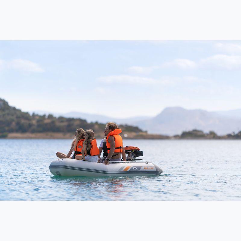6-person inflatable boat Aqua Marina Deluxe grey 11