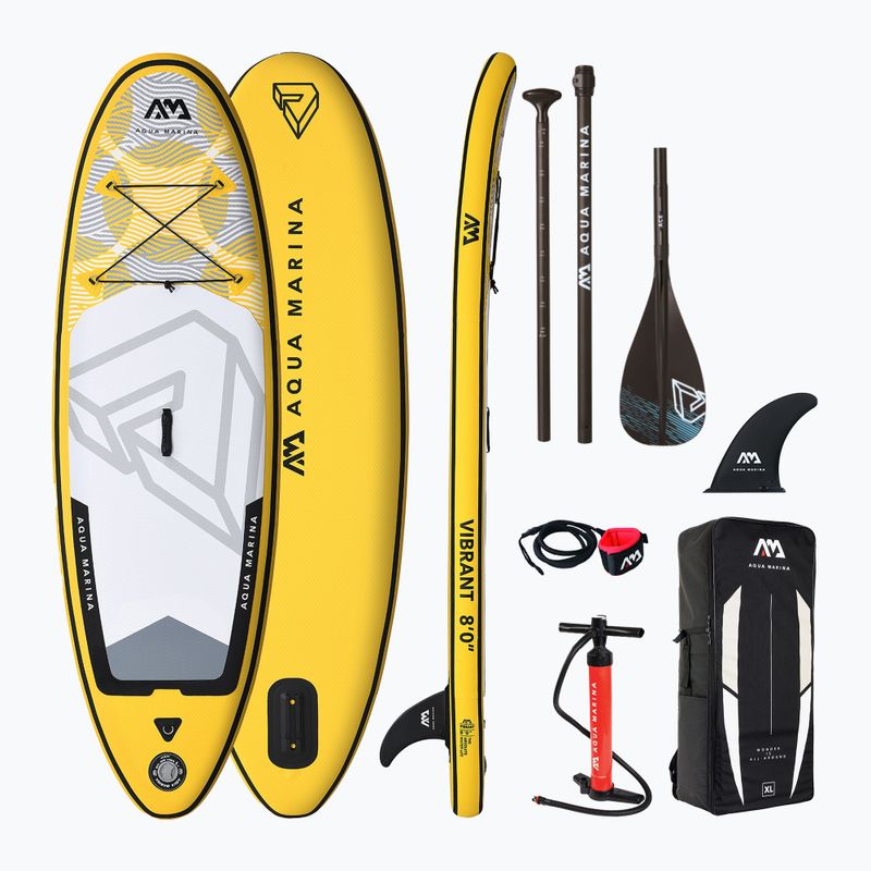 Aqua Marina Vibrant Youth 8'0" yellow SUP board BT-19VIP