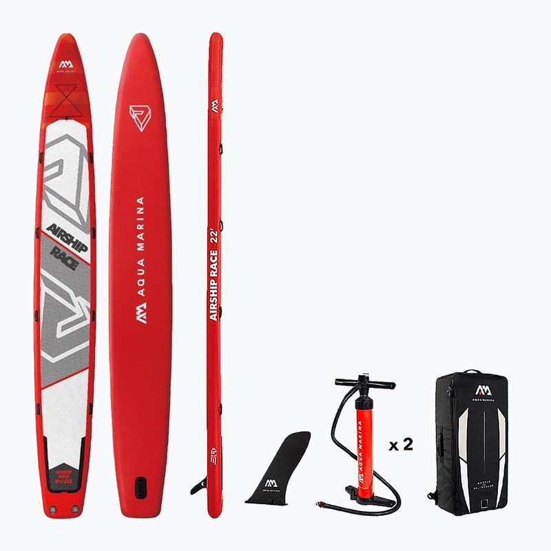 Aqua Marina Airship Race 22'0" red SUP board BT-20AS