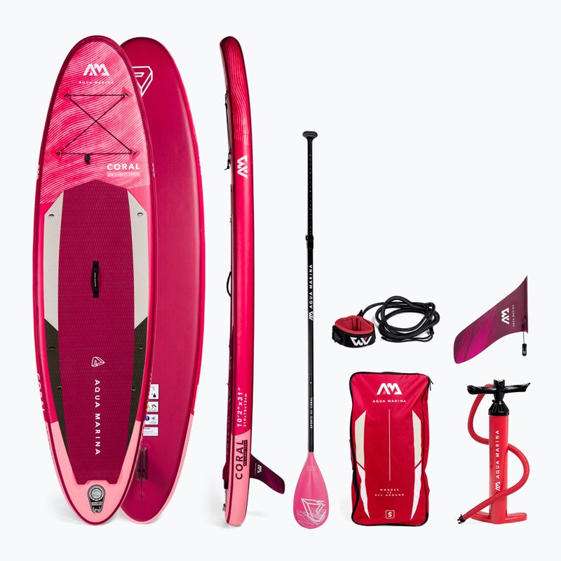 Aqua Marina Coral 3.1m pink SUP board BT-22COP