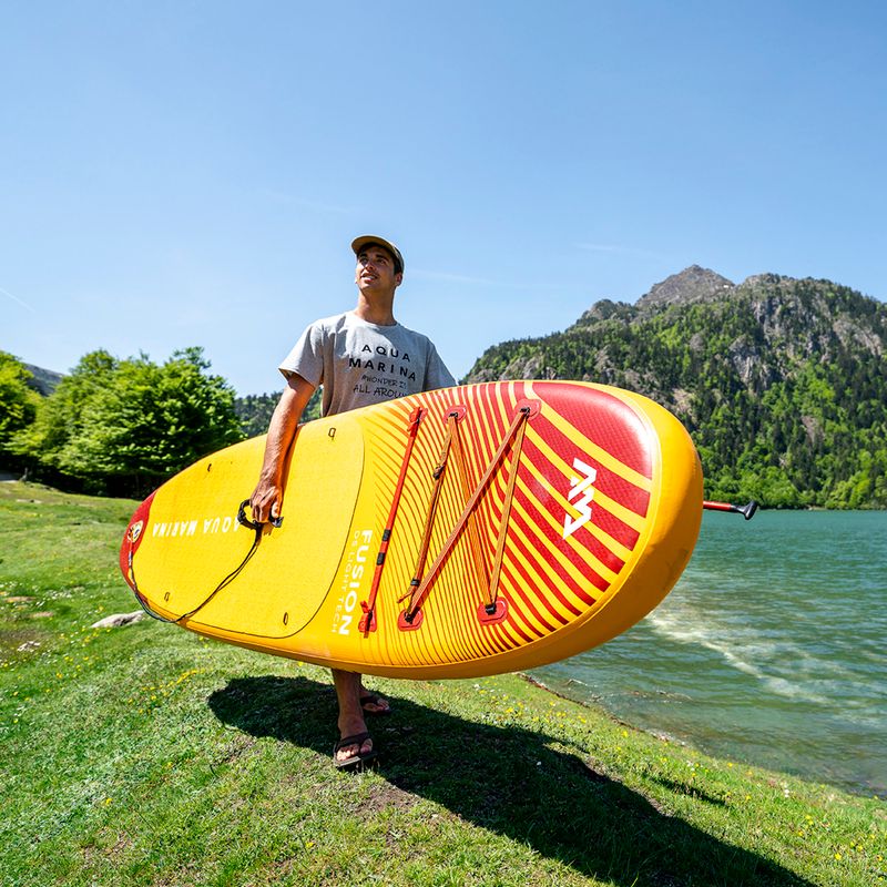 Aqua Marina Fusion 10'10" yellow SUP board BT-23FUP 6