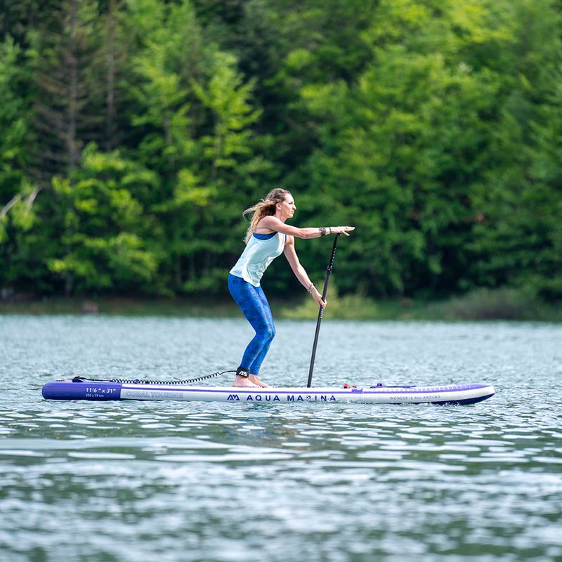 Aqua Marina Coral 11'6" purple SUP board BT-23CTPN 13