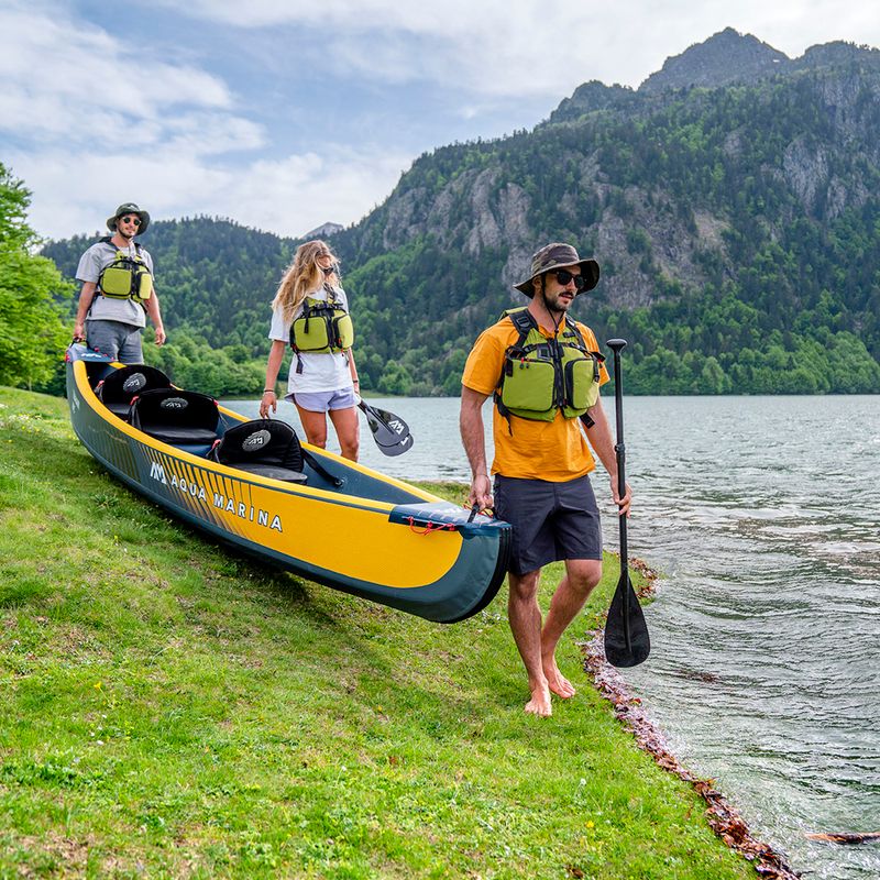 Aqua Marina Tomahawk Air C3 high-pressure inflatable 3-person kayak 10