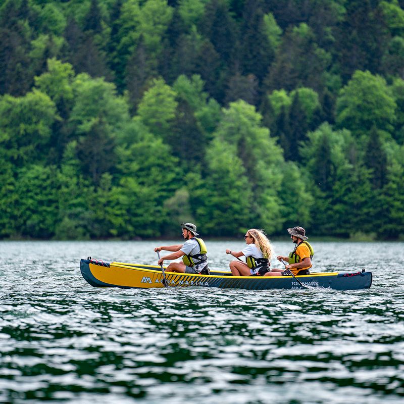Aqua Marina Tomahawk Air C3 high-pressure inflatable 3-person kayak 11