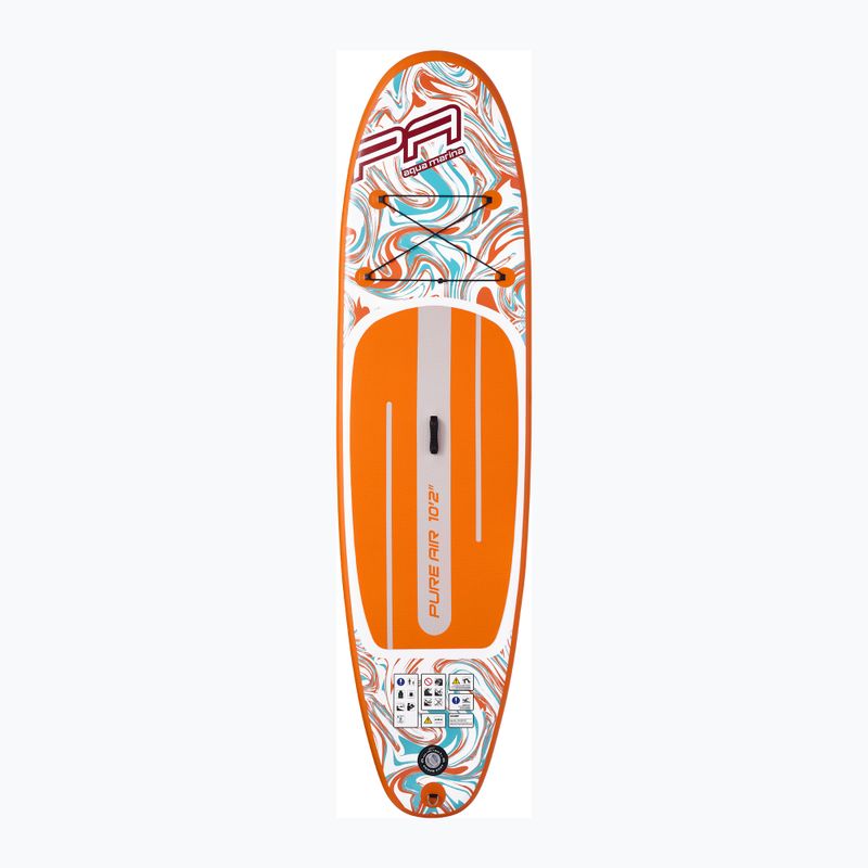 Aqua Marina Pure Air All-Round iSUP Coast 10'2" orange SUP board 2