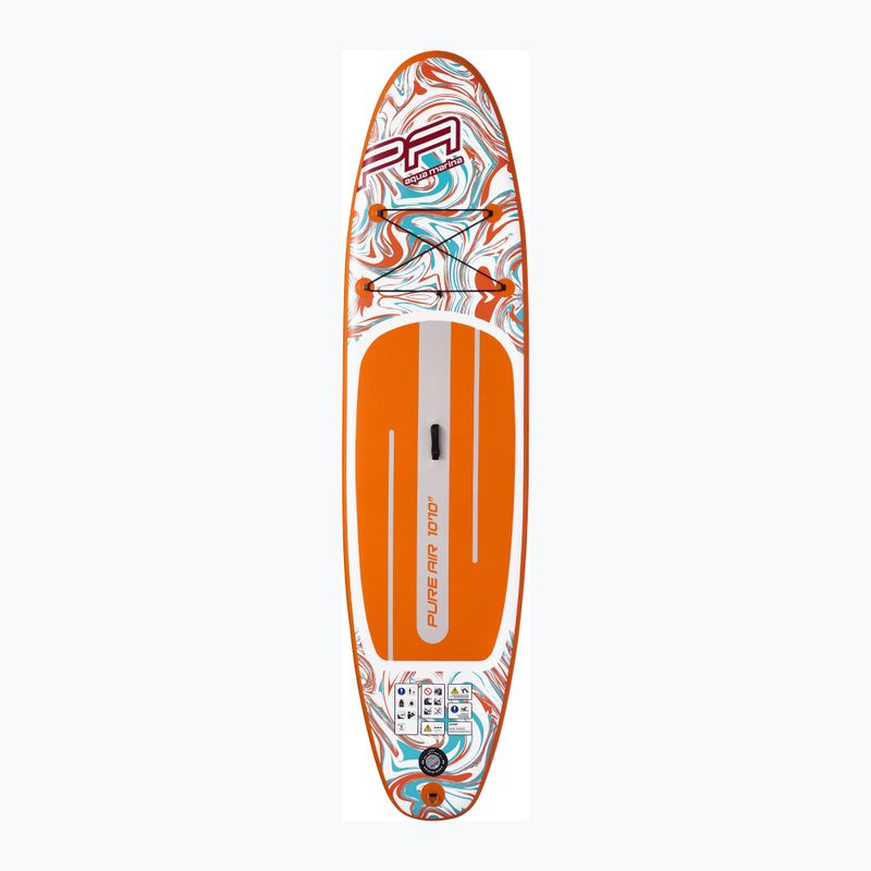 Aqua Marina Pure Air All-Round iSUP Coast 10'10" orange SUP board 2