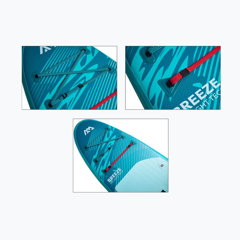 SUP board Aqua Marina Breeze All-around iSUP 9'10" silver tree 7