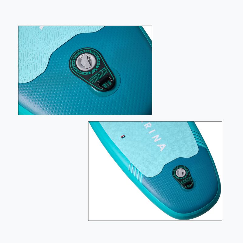 SUP board Aqua Marina Breeze All-around iSUP 9'10" silver tree 9