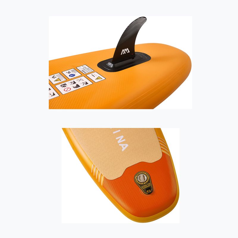 Inflatable SUP board set Aqua Marina Fusion 10'10" with el. Pump before sunset 7