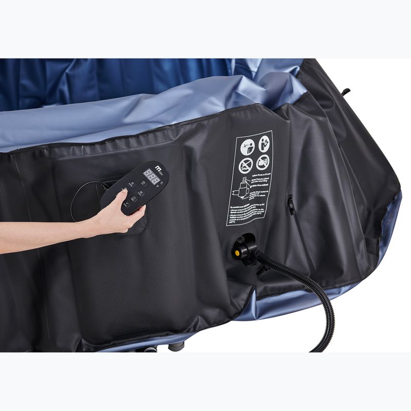 Hydromassage pool 6-person MSpa Comfort Bergen grey anthracite 6